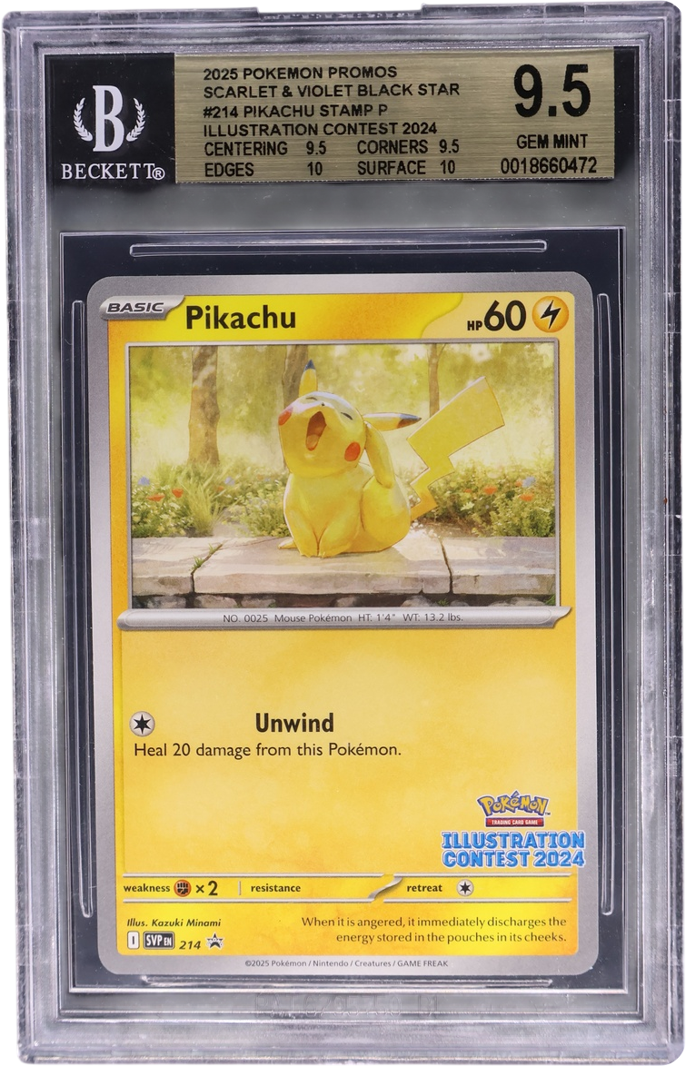 Pikachu STAMP P/(Illustration Contest 2024)