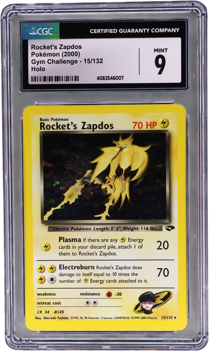 Rocket's Zapdos [Holo]
