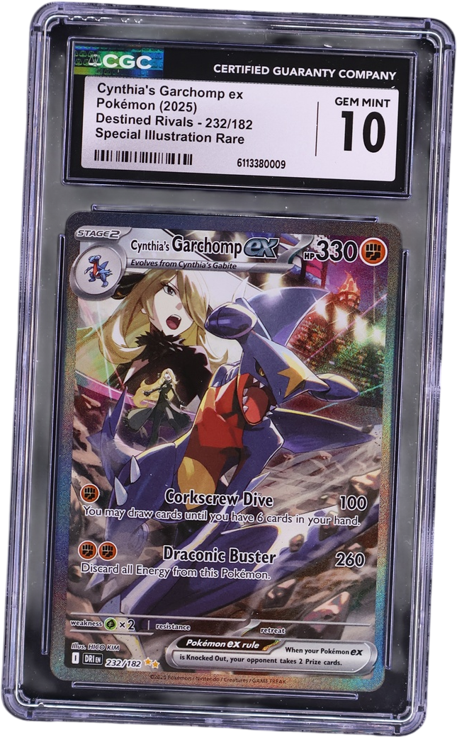 Cynthia's Garchomp ex [Special Illustration Rare (Holo)]