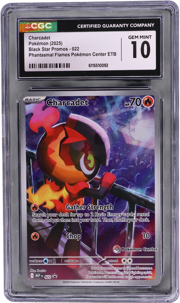 Charcadet [Phantasmal Flames Pokémon Center ETB (Holo)]