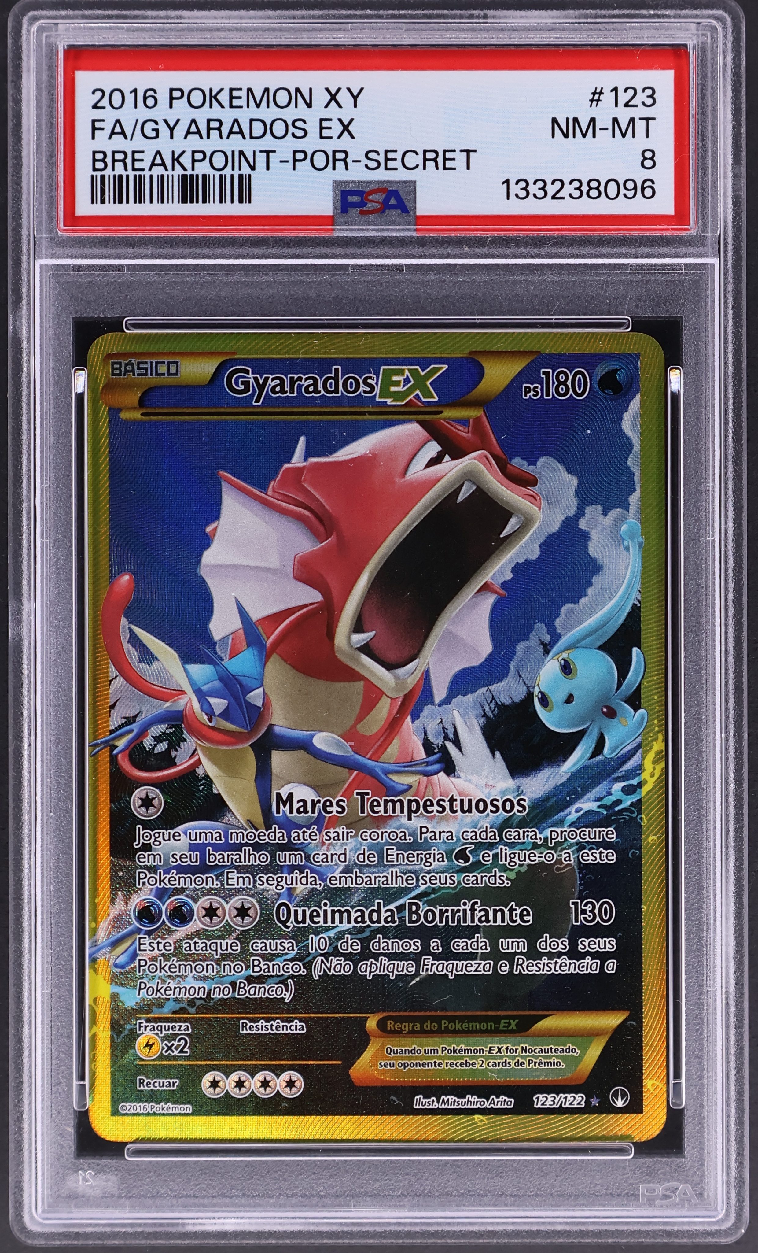 Full Art / Gyarados Ex [Portuguese-Secret]