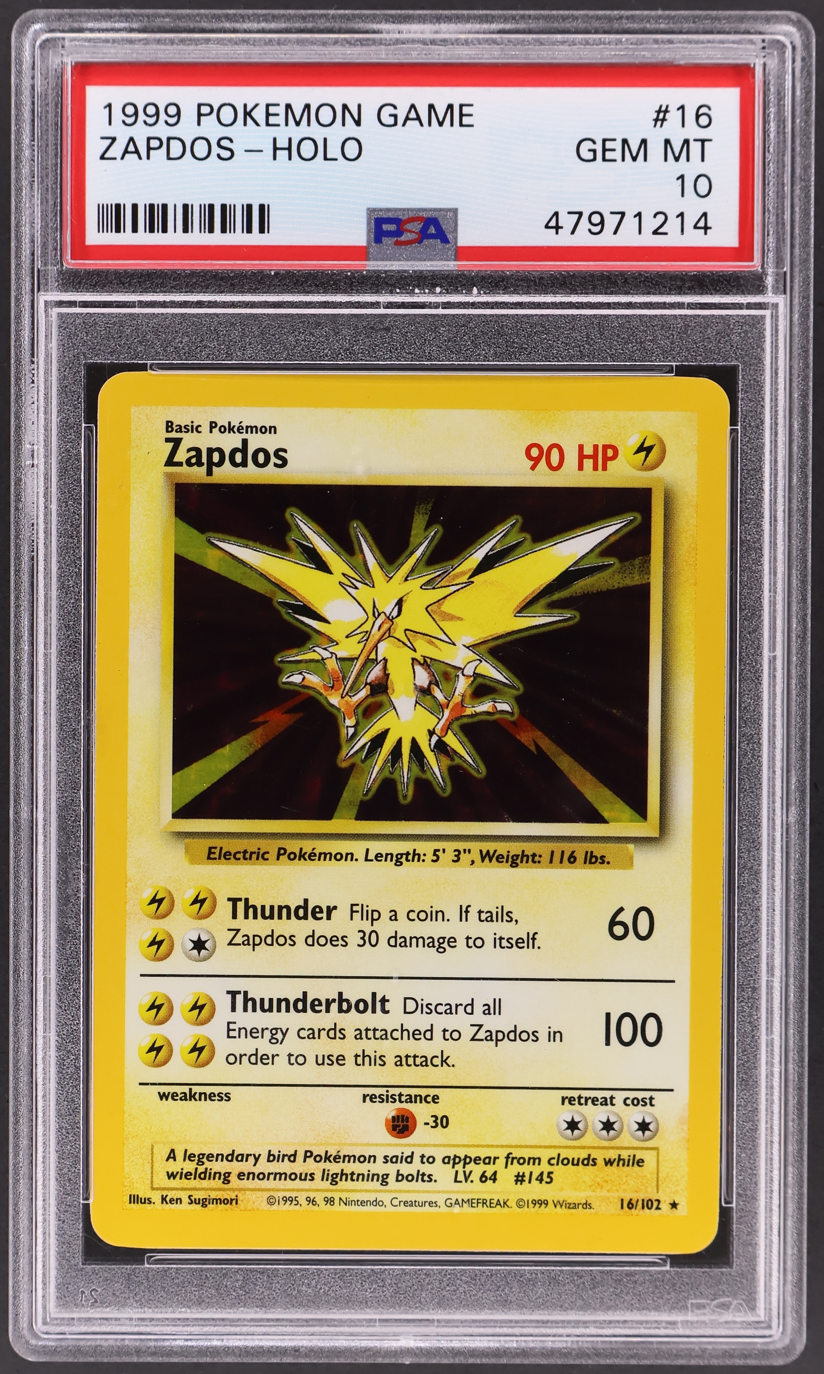 Zapdos-Holo