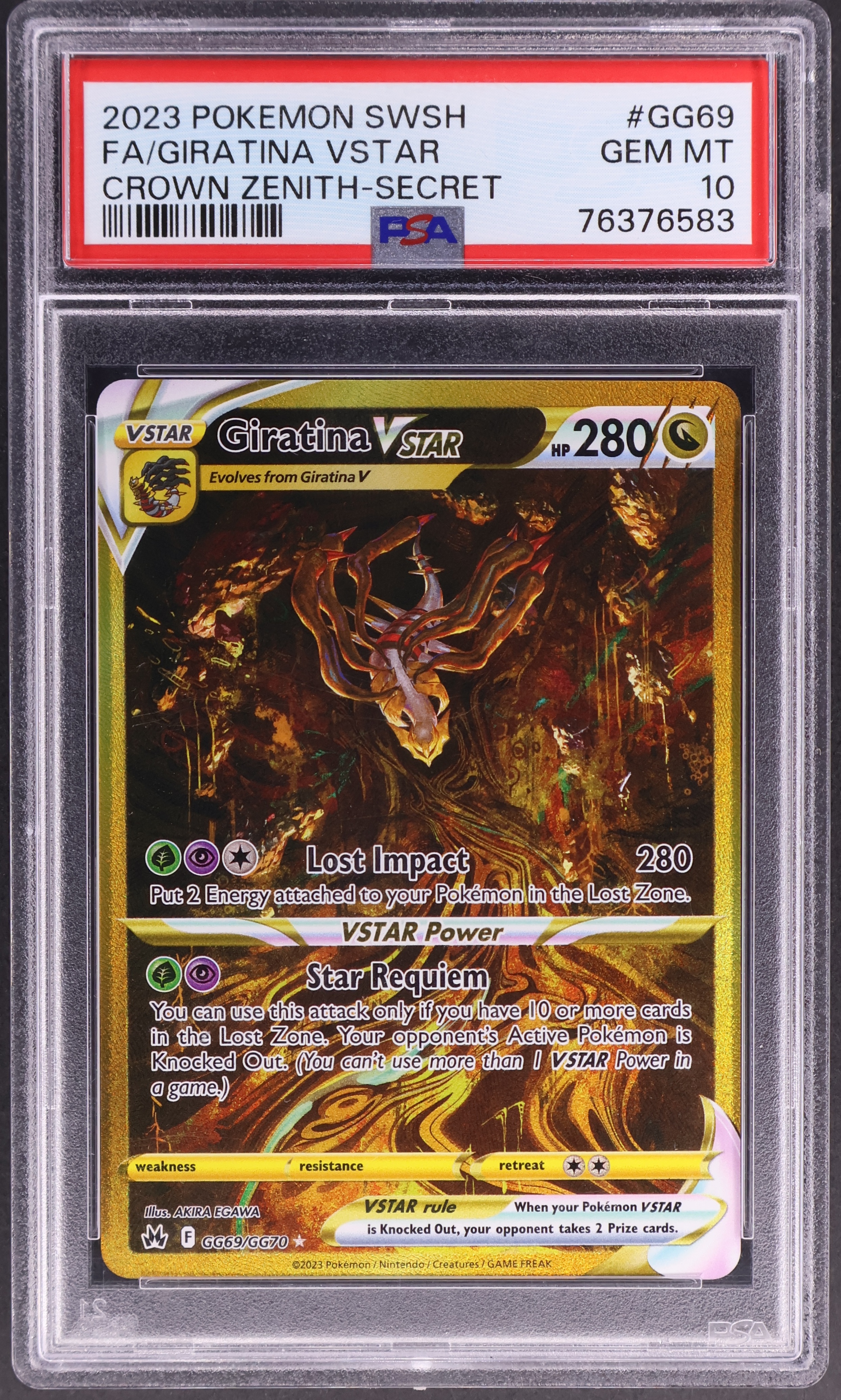 Full Art / Giratina Vstar [Secret]
